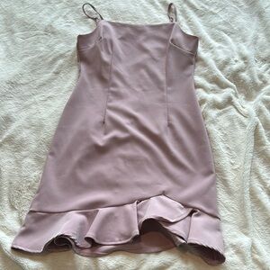 She +sky pink mini dress size medium